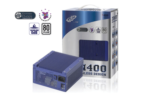 ספק כח FSP ZEN400 400W FANLESS 0dba