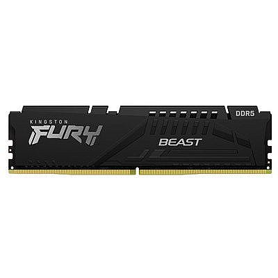 Kingston 32GB 6000MHz DDR5 CL30 DIMM 1Rx8 FURY® Beast Black