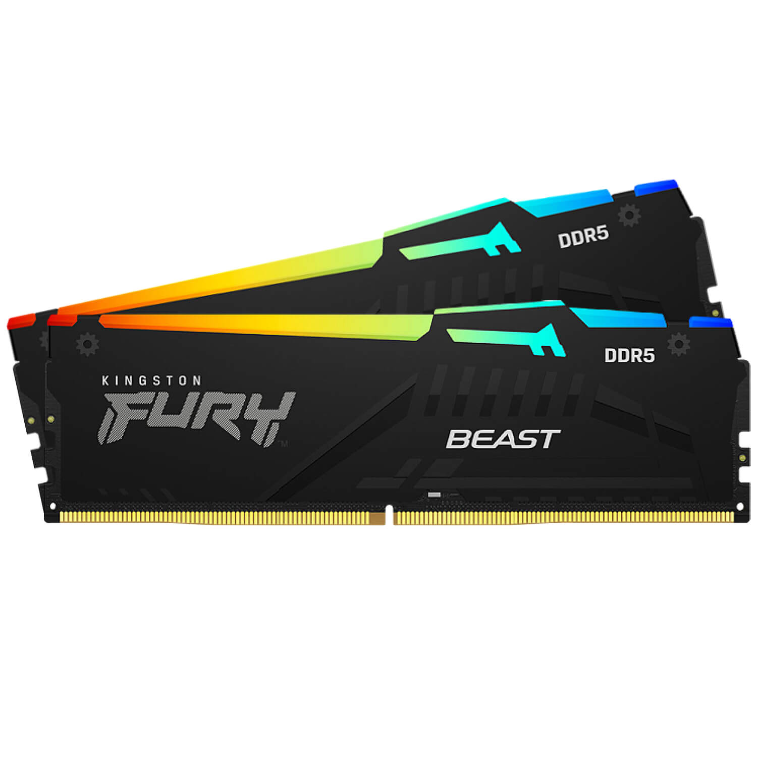 Kingston FURY® Beast RGB 32GB 2x16GB 6000Mhz DDR5 CL36 Black