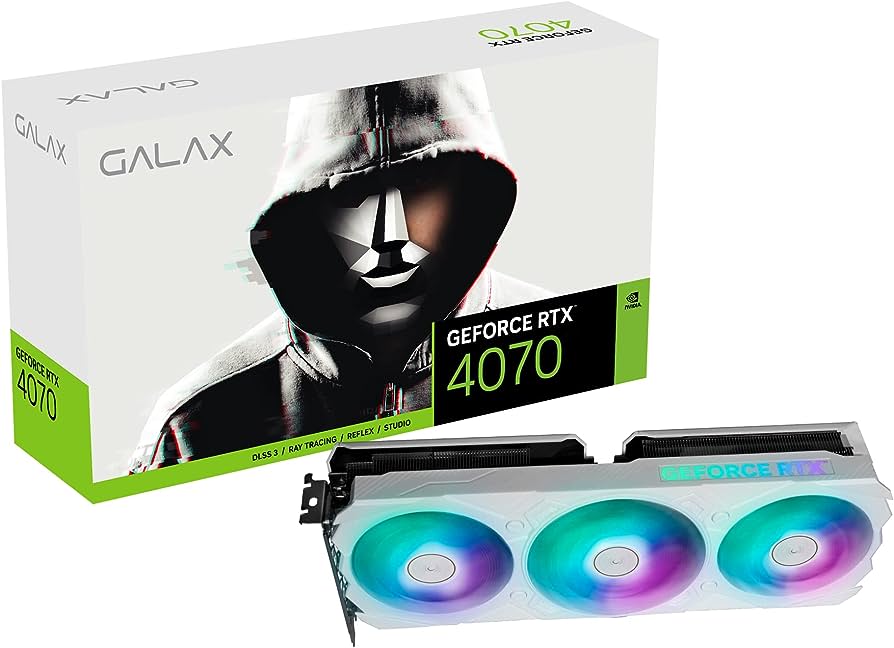 GALAX nVIDIA Geforce 4070 EX Gamer White 12GB Triple Fan 3DP+HDMI