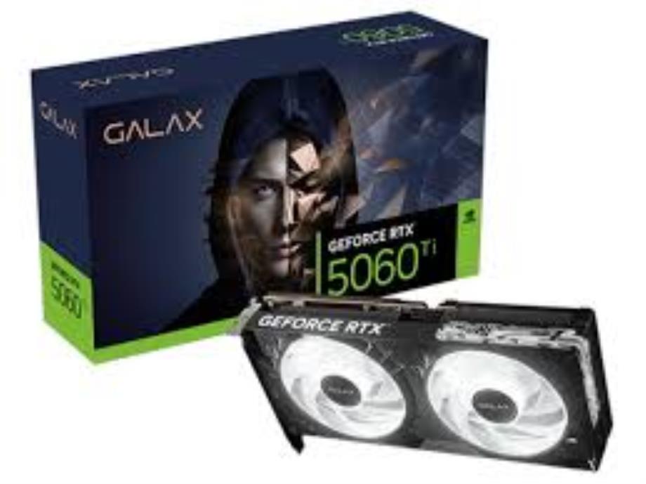 GALAX nVIDIA Geforce 5060 TI 1-Click OC 16GB GDDR7 Dual Fan 3DP+HDMI