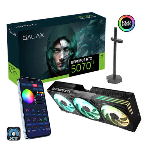 GALAX nVIDIA Geforce RTX 5070TI 16GB GDDR7 EX Gamer 1-Click OC Triple Fan 3DP+HDMI