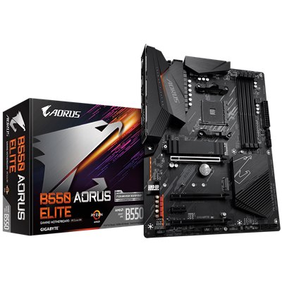 GIGABYTE B550 AORUS ELITE V2 , AM4,PCI-E, DualDDR4 2133/2400/2667/2933/3200 +LAN1000 HDMI
