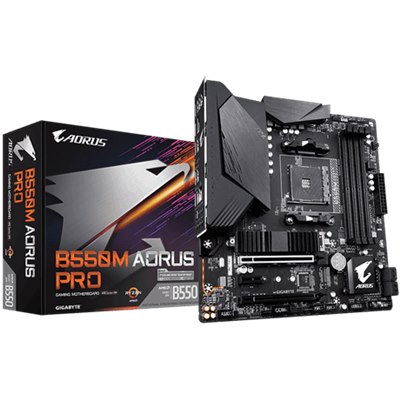 GIGABYTE B550M AORUS PRO-P , AM4,PCI-E, DualDDR4 2133/2400/2667/2933/3200 +2.5GbE LAN HDMI