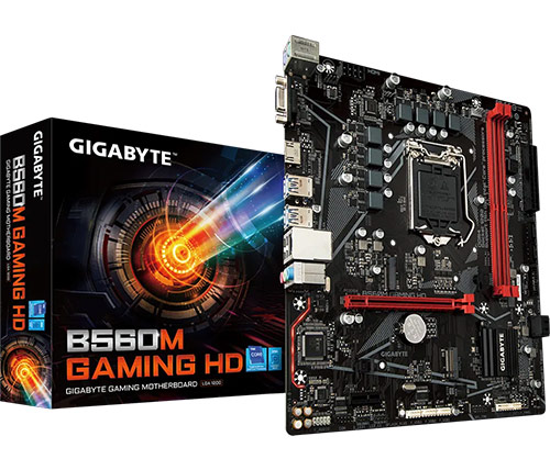 GIGABYTE B560M GAMING HD ,2DualDDR4 2133/2400/2666/2933/3000/3200 ,8CH ,1GB ,HDMI S1200