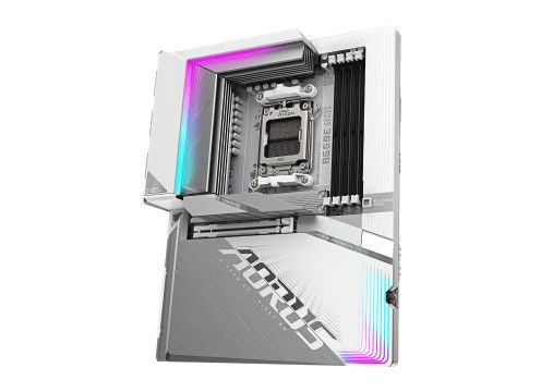 GIGABYTE B650E AORUS STEALTH ICE DDR5 , AM5 ,PCI-E, DualDDR5 5200 +LAN2500 HDMI