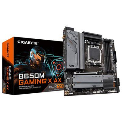 GIGABYTE B650M GAMING X AX DDR5 , AM5 ,PCI-E, DualDDR5 5200 +LAN2500 HDMI