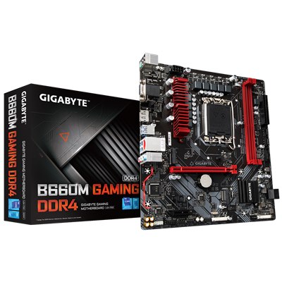 GIGABYTE B660M GAMING DDR4 ,4DualDDR4 2133/2400/2666/2933/3000/3200 ,8CH ,2.5GB ,HDMI S1700