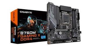 GIGABYTE B760M GAMING X DDR4 ,4DualDDR4 2133/2400/2666/2933/3000/3200 ,8CH ,2.5GB ,HDMI S1700
