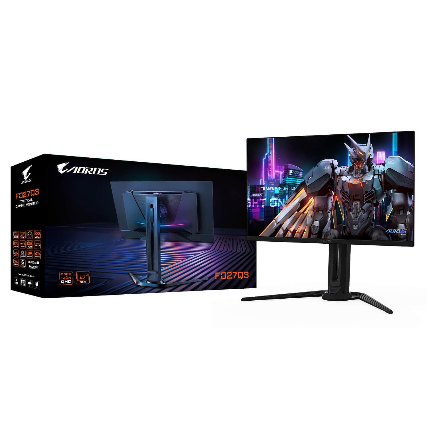 GS27Q27" AORUS OLED QHD 360Hz 0.03ms