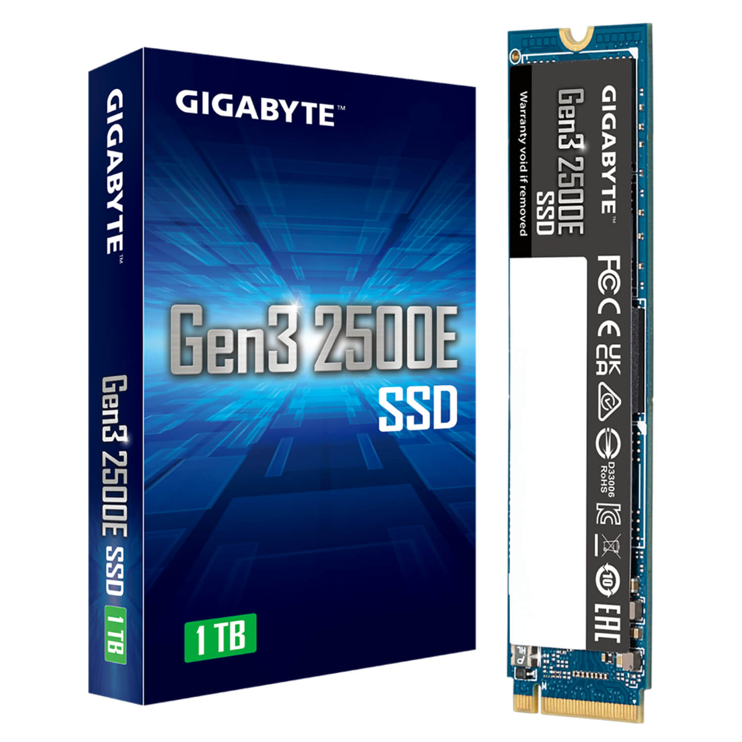 דיסק קשיח GIGABYTE® Gen3 2500E SSD NVME 1TB