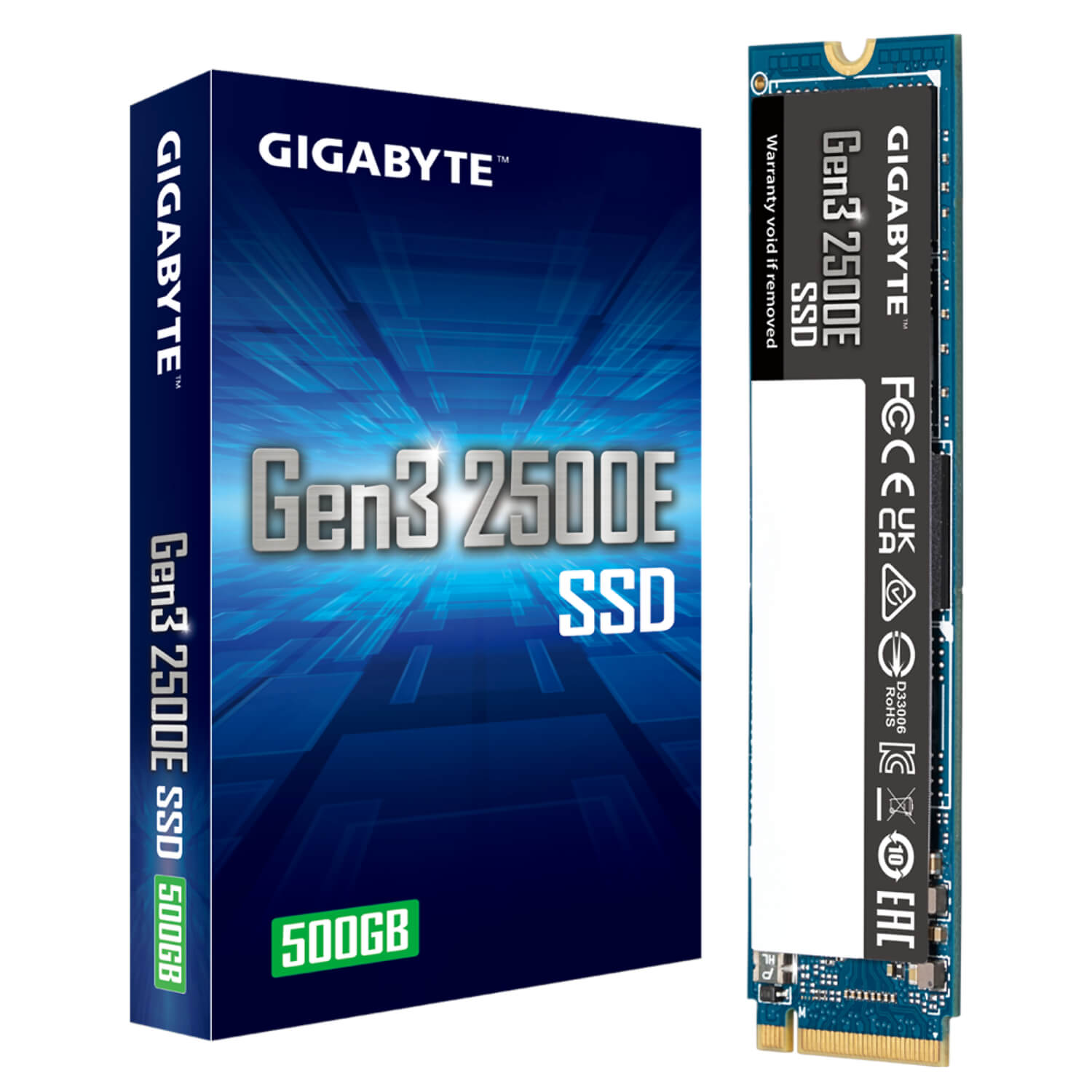 דיסק קשיח GIGABYTE® Gen3 2500E SSD NVME 500B