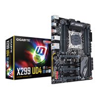 GIGABYTE GA-X299-UD4 LGA2066 ,X299 Lan1000/DDR4 2400 / 2666 ,USB3,SATA3