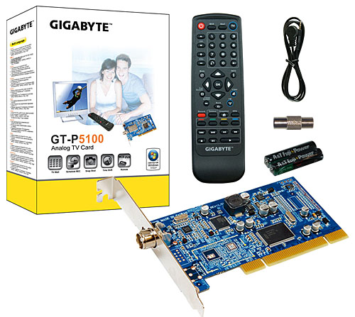 כ.טלביזיה +שלט GIGABYTE GT-P5100