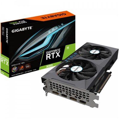 GIGABYTE GV-N3060EAGLE-12GD 2.0 Geforce RTX 3060 12GB / DisplayPort / HDMI, PCI-E