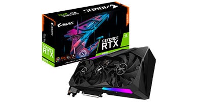 GIGABYTE GV-N307TAORUS M-8GD Geforce RTX 3070TI 8GB / DisplayPort / HDMI, PCI-E