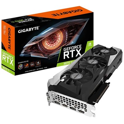 GIGABYTE GV-N307TGAMING OC-8GD Geforce RTX 3070 8GB / DisplayPort / HDMI, PCI-E