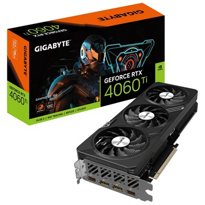 GIGABYTE GV-N406TGAMING OC-16GD nVIDIA Geforce 4060 TI 16GB GDDR6X Triple Fan 3DP+HDMI