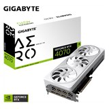 GIGABYTE GV-N4070AERO OC-12GD nVIDIA Geforce 4070 12GB GDDR6X Triple Fan 3DP+HDMI