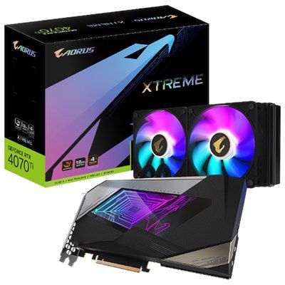 GIGABYTE GV-N407TAORUSX W-12GD nVIDIA Geforce 4070 TI 12GB GDDR6X XTREME WATERFORCE 3DP+HDMI