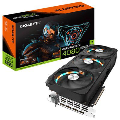 GIGABYTE GV-N408SGAMING OC-16GD nVIDIA Geforce 4080 SUPER 16GB GDDR6X OC Triple Fan 3DP+HDMI