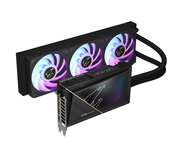 GIGABYTE GV-N5080AORUSX W-16GD nVIDIA Geforce 5080 XTREME WATERFORCE 360MM RADIATOR 16G GDDR7 Triple Fan 3DP+HDMI