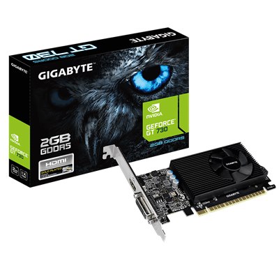 GIGABYTE nVIDIA Geforce GV-N730D5-2GL 2GDDR5 + TV OUT- HDMI/ Dual DVI, PCI-E