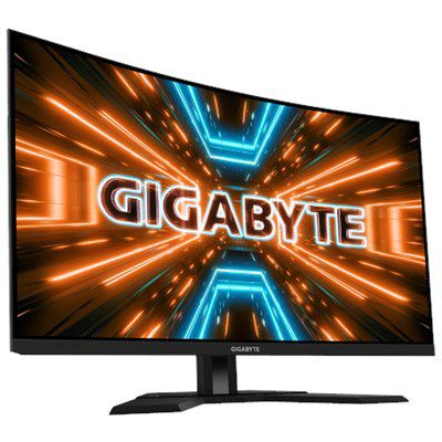 מסך גיימינג Gigabyte M32UC 4K UHD "31.5 SS VA 4K 1ms 144Hz / 160Hz OC HDR 8BITS