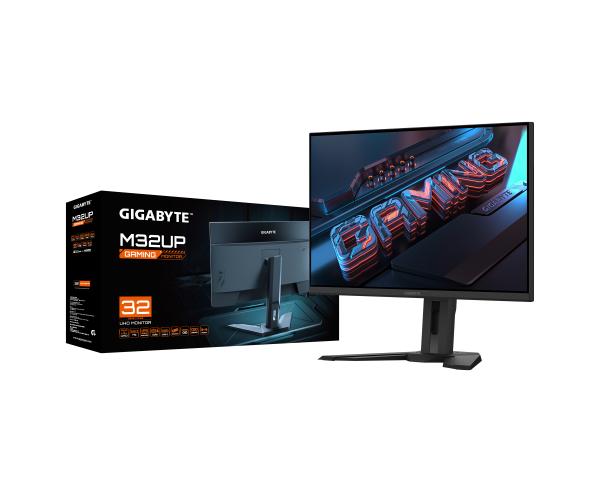 מסך גיימינג Gigabyte M32UP 4K UHD "31.5 SS IPS 1ms 160Hz HDR 8BITS