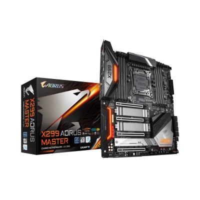 GIGABYTE X299 AORUS Master LGA2066 ,X299 Lan1000/DDR4 2400 / 2666 ,USB3,SATA3