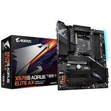 GIGABYTE X570S AORUS ELITE AX , AM4,PCI-E, DualDDR4 2400/2667/2933/3200 +LAN1000 HDMI