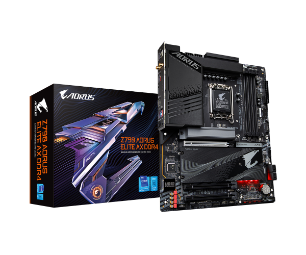 GIGABYTE Z790 AORUS ELITE DDR4 , Core™ i3/i5/i7/i9, 4DualDDR4 3200/3000/2933/2800/2666MHZ ,2XPCI-E, 2.5GB LGA1700