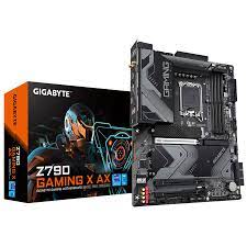 GIGABYTE Z790 GAMING X AX , Core™ i3/i5/i7/i9, 4DualDDR5 4800MHZ ,2XPCI-E, 2.5GB LGA1700