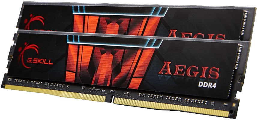 G.Skill Aegis F4-3000C16D-16GISB DDR4 3000MHZ 16384MB KIT (8192MB X2) 16-18-18-38