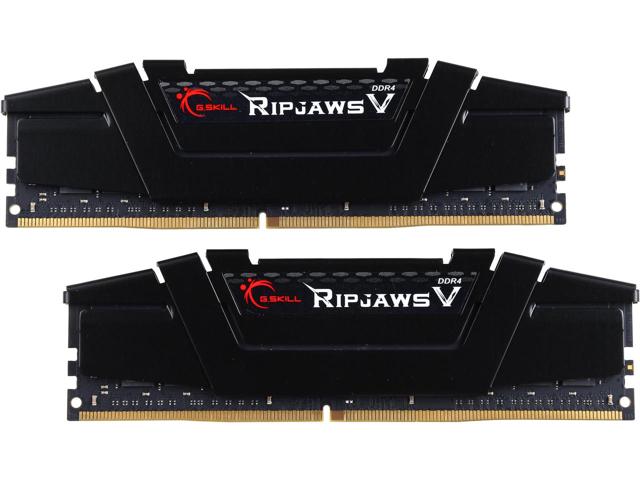 G.Skill Ripjaws V F4-3200C14D-32GVK DDR4 3200MHZ 32768MB KIT (16384MB X2) 14-14-14-34 -NEW PC