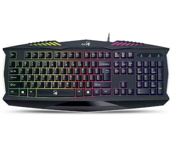 מקלדת Genius SCORPION K220 Gaming backlights keyboard, USB