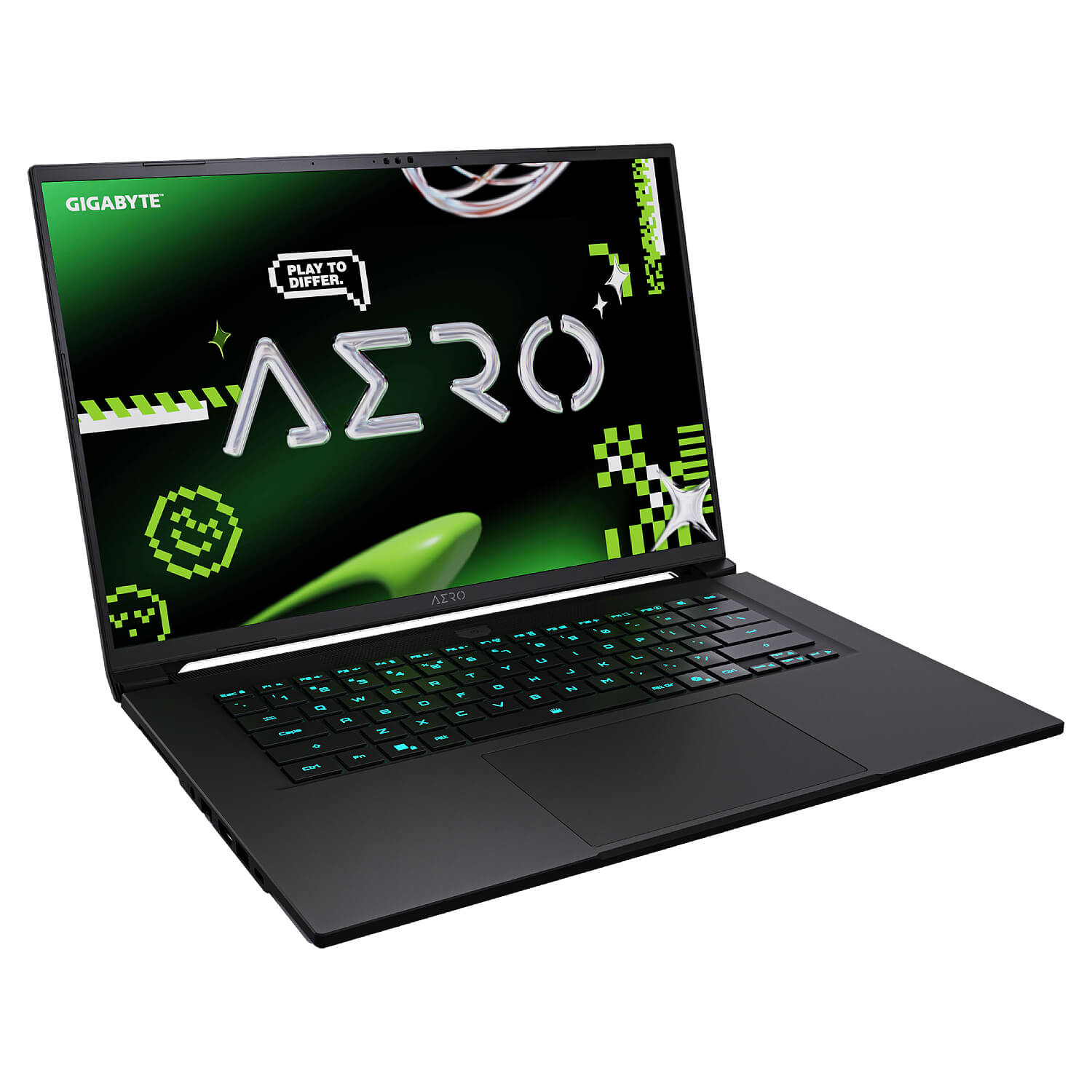 מחשב נייד Gigabyte AERO X16 1WH93EEC64DH Ryzen™ AI 7 350 32GB 1TB RTX 5070 WIN11 White