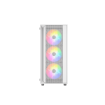 HERO ONE White ,Tool-free, NO PSU ,3x12cm ARGB Fan +12cm Fan, 3USB2/3.0, Audio & speaker
