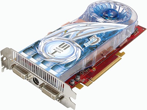 HIS ATI RADEON X1950Pro 512 DDR3 + TV OUT ICEQ Cooling PCI-E