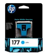 דיו כחול מקורי C8771HE למדפסות HP דגם 177 Cyan