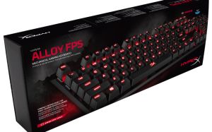 מקלדת HyperX Alloy FPS Mechanical Gaming Keyboard Blue, USB