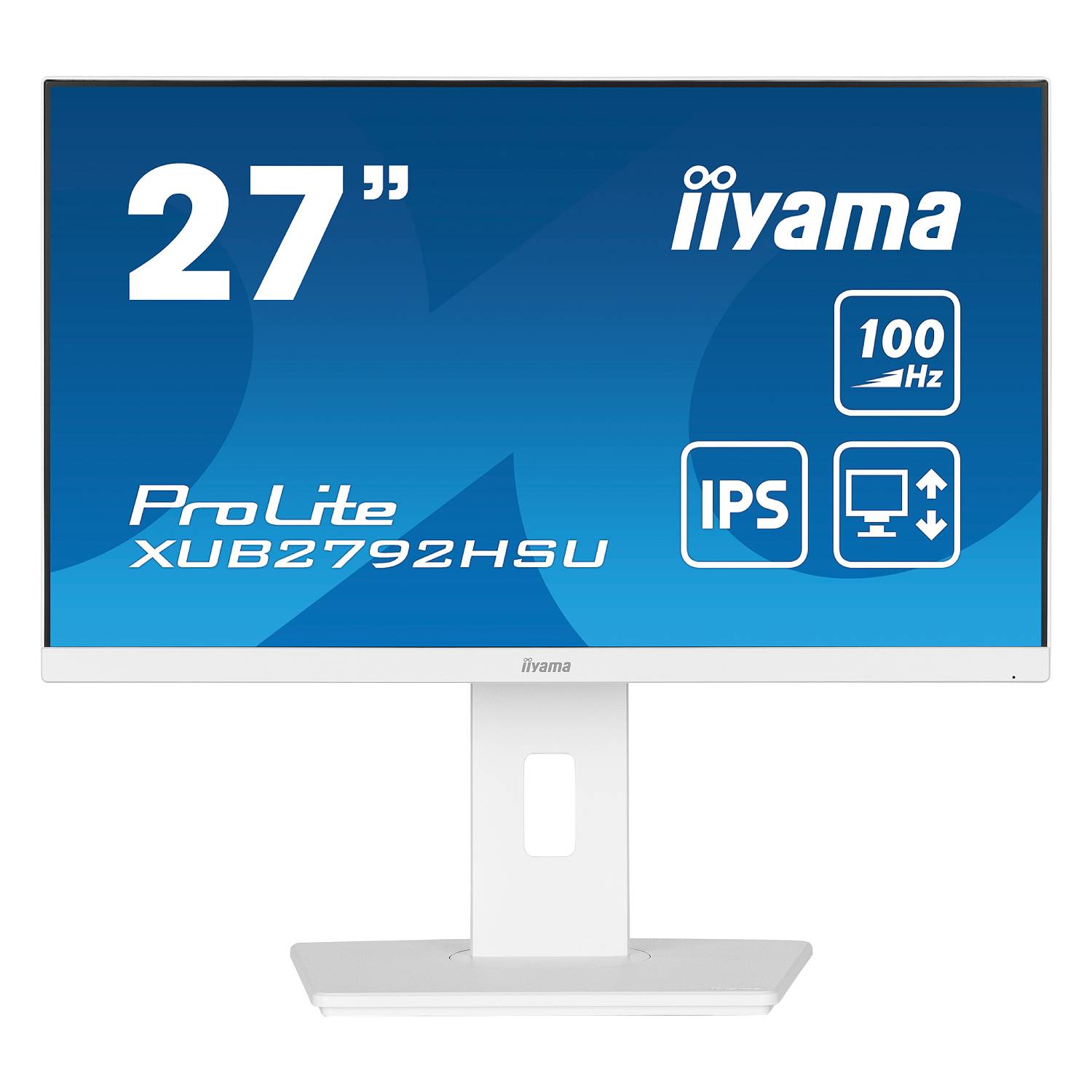 מסך מחשב IIYAMA 27" ProLite IPS FHD 100Hz 0.4ms White