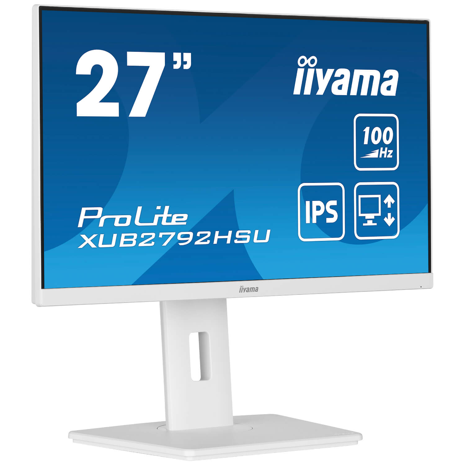 מסך מחשב IIYAMA 27" ProLite IPS FHD 100Hz 0.4ms White