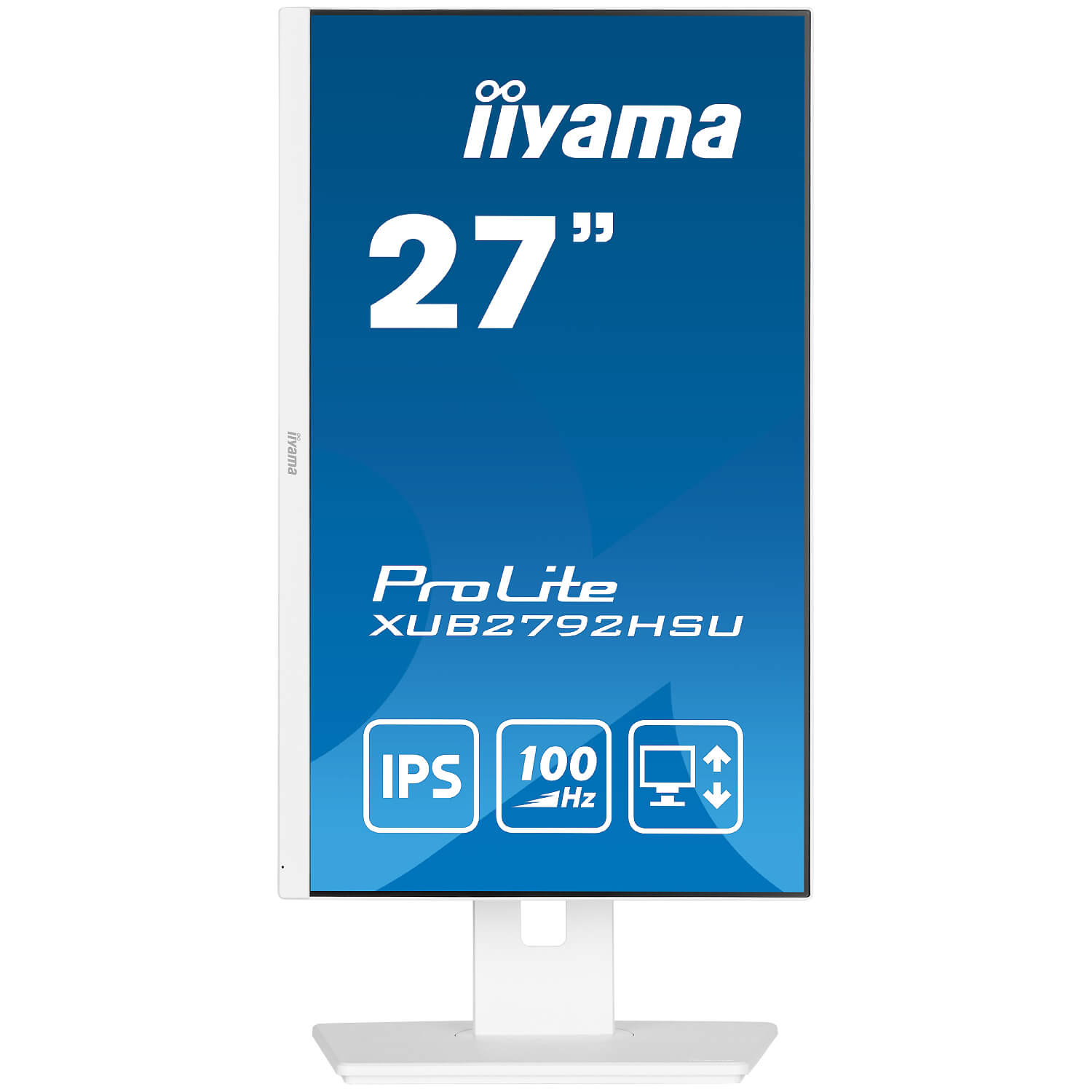 מסך מחשב IIYAMA 27" ProLite IPS FHD 100Hz 0.4ms White