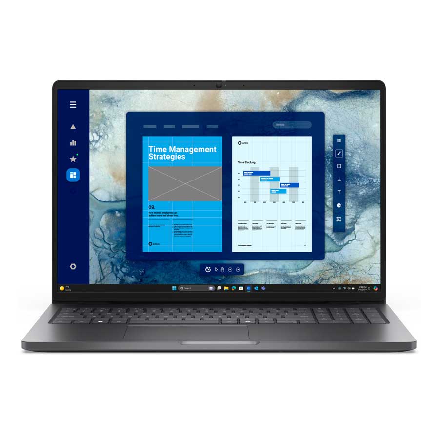 מחשב נייד Dell Pro 16 PC16250 Core™ 5 processor 120U 10x 1.4GHz 16384MB ,1024GB ,FREEDOS