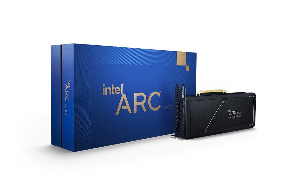 Intel Arc A750 Graphics 8GB DDR6+ TV OUT- HDMI / DP, PCI-E