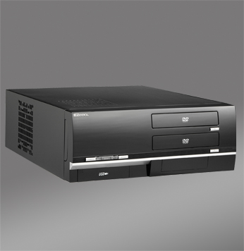 JSP-TECH T-280D HTPC EZCool 400W PS, Tools Free Kits,Front panel Filter,Audio Black