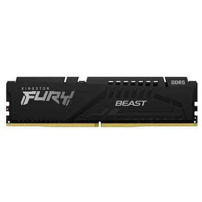 Kingston 16GB 5200MHz DDR5 CL40 DIMM 1Rx8 FURY® Beast Black