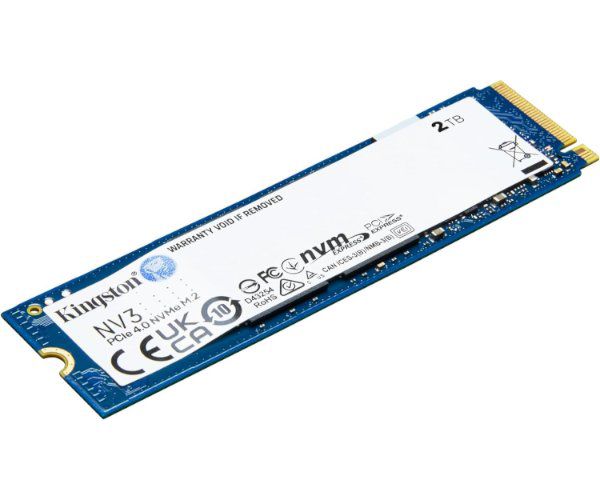 דיסק קשיח Kingston® 2000GB SSD NV3 M.2 2280 NVMe