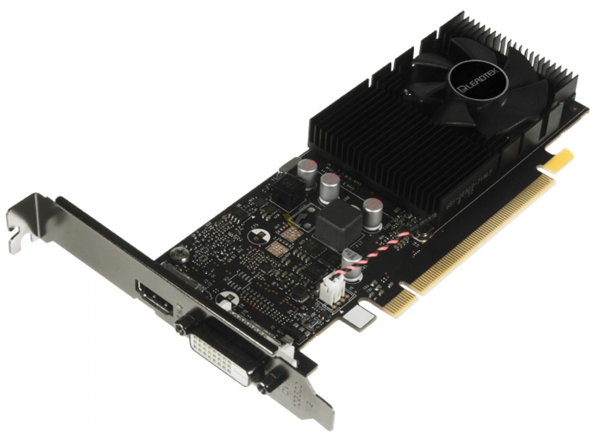 LEADTEK nVIDIA Geforce GT1030 2048D5-SFLS-1 + HDMI / Dual DVI-I/ D-Sub, PCI-E